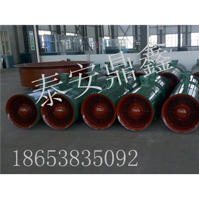 山东FBD对旋压入式通风机厂家直销-FBD矿用通风机参数