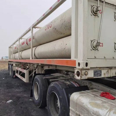 出售二手CNG高压气体运输车  压缩天然气运输车