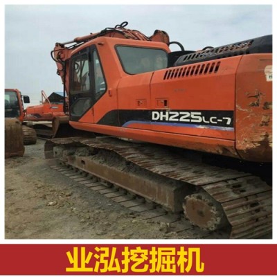 山东淄博履带式单斗挖掘机型号_烟台斗山500挖机外观图_业泓