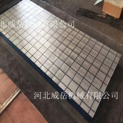 源头工厂铸铁平台可开槽 3米铸铁平板现货