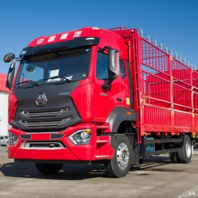 厂家直销（豪瀚N7G前四后八栏板厢式载货车）报价