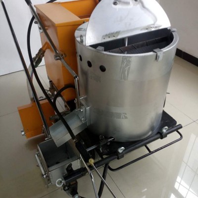 小型马路划线机手扶式停车场标线机的工作注意事项