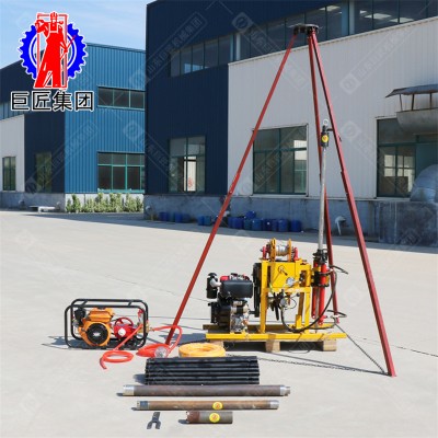 山东巨匠供应YQZ-50B型液压轻便钻机小型取样钻探设备