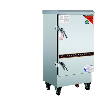 康庭蒸饭柜KT-RDP-120P十二盆单门商用蒸饭车